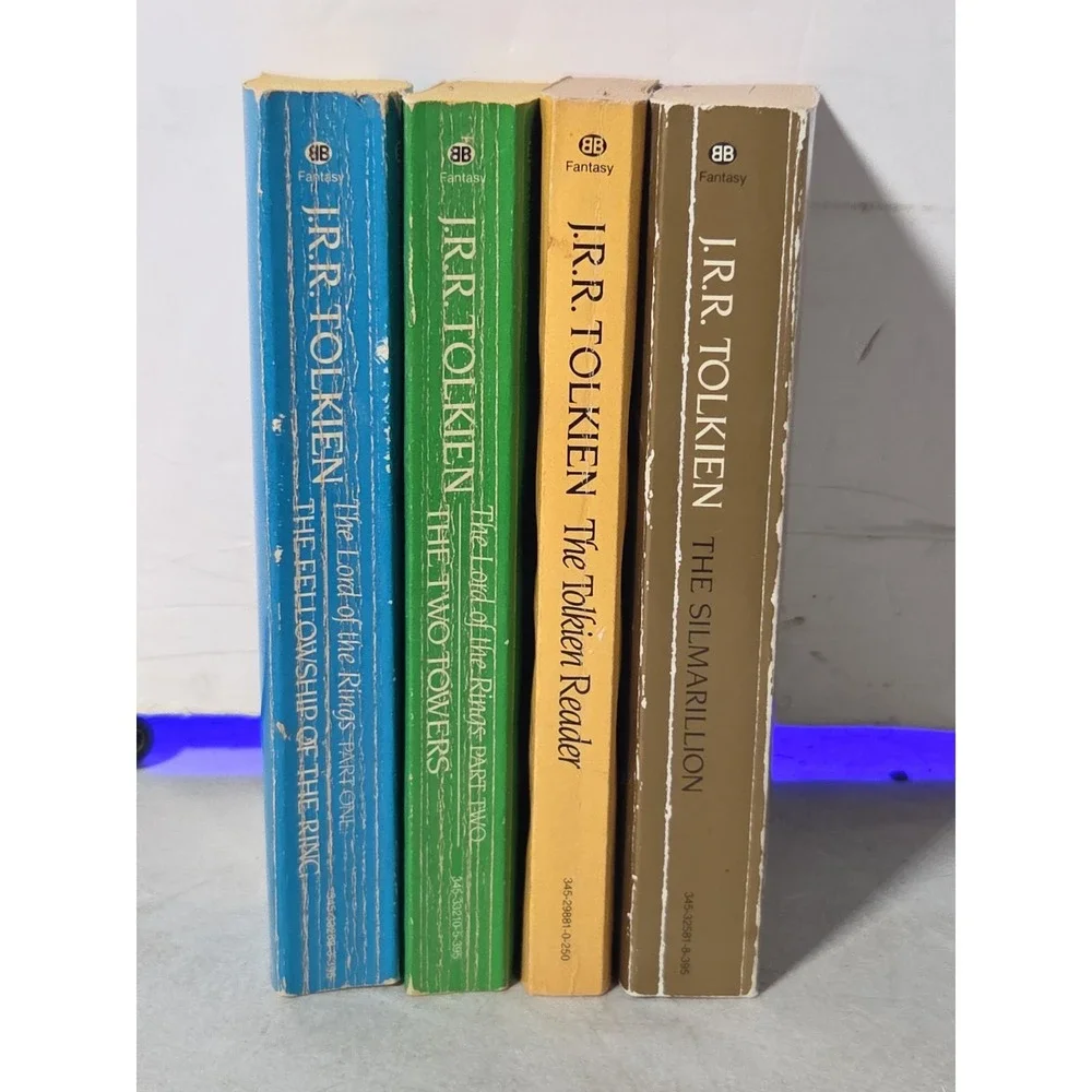 Lord of the Rings One & Two, Silmarillion, Tolkein Reader J.R.R. Tolkein Lot 4